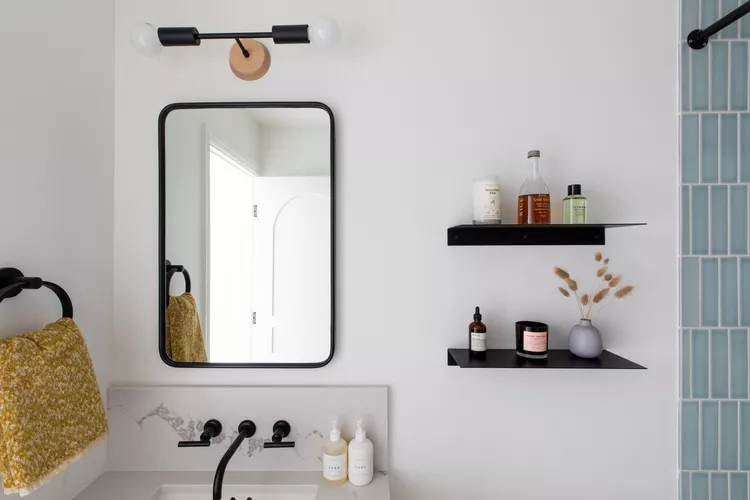 浴室設計衛浴裝潢鏡子現代簡約風北歐風