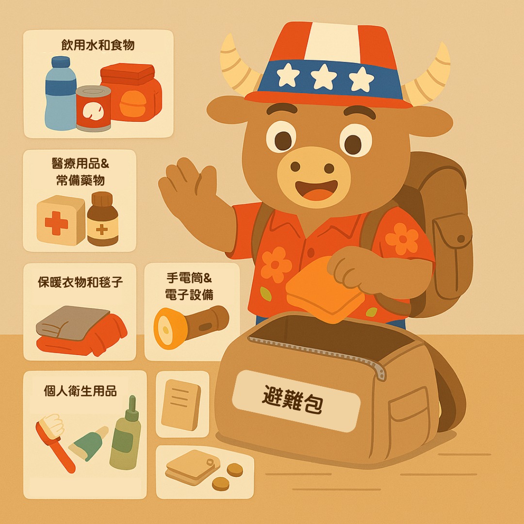 避難防災地震包-AIT