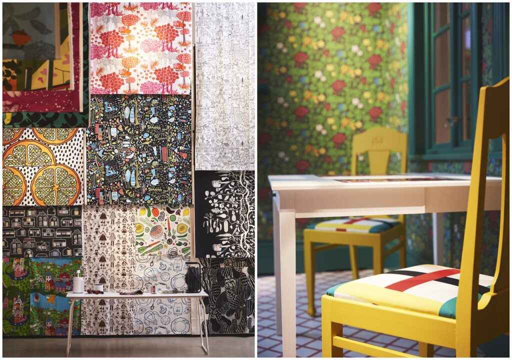 ikea-museum-magical-patterns-展覽-宜家家居-布-紡織品-椅墊