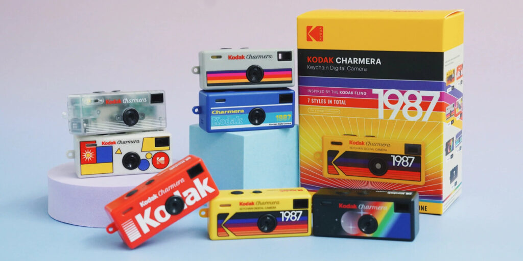 Kodak Charmera 柯達迷你相機盲盒，總共有7款。