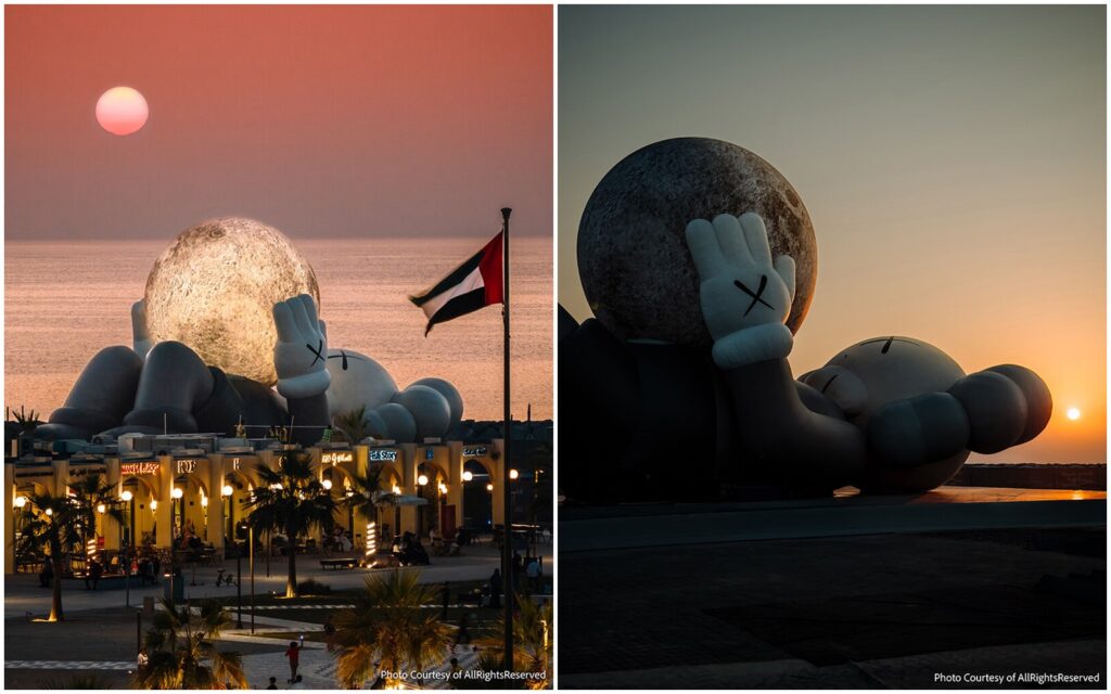 KAWS:HOLIDAY 在阿布達比登場。