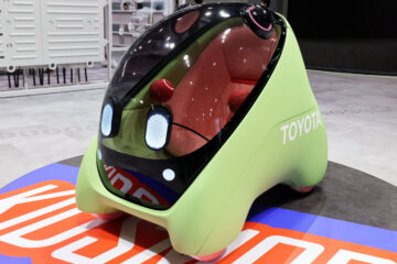 Toyota Kids Mobi 兒童自動駕駛電動車，在日本展覽上登場。