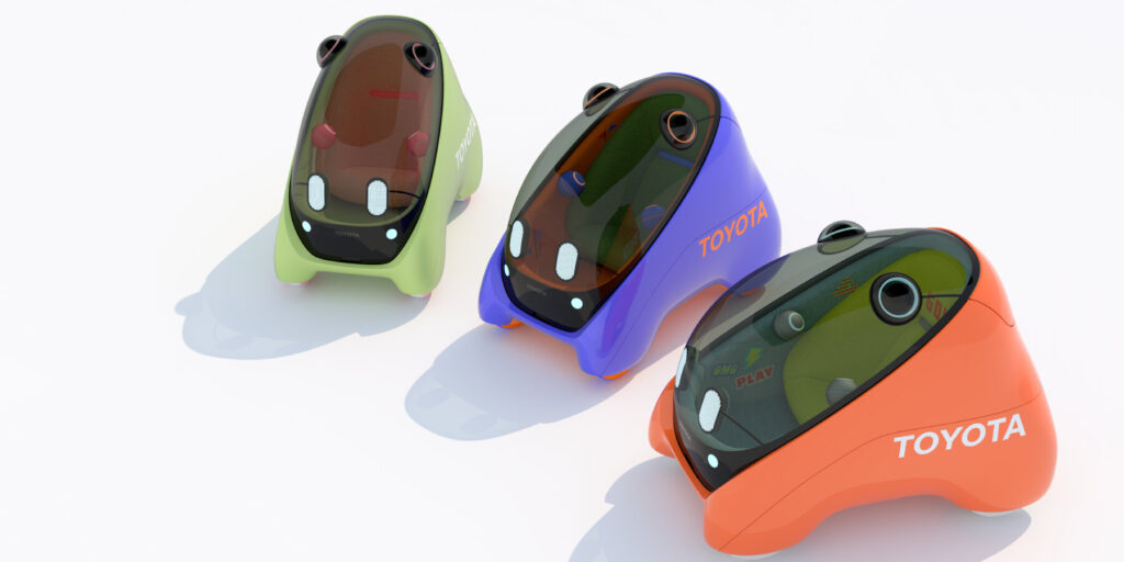 Toyota Kids Mobi 兒童自動駕駛電動車，目前處於概念設計階段。